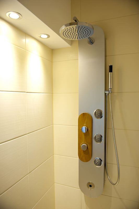 Luxury Shower with Multiple Spray Jets